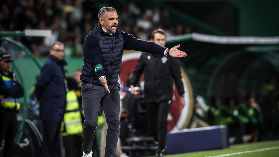 Rui Borges chegou ao Sporting em dezembro