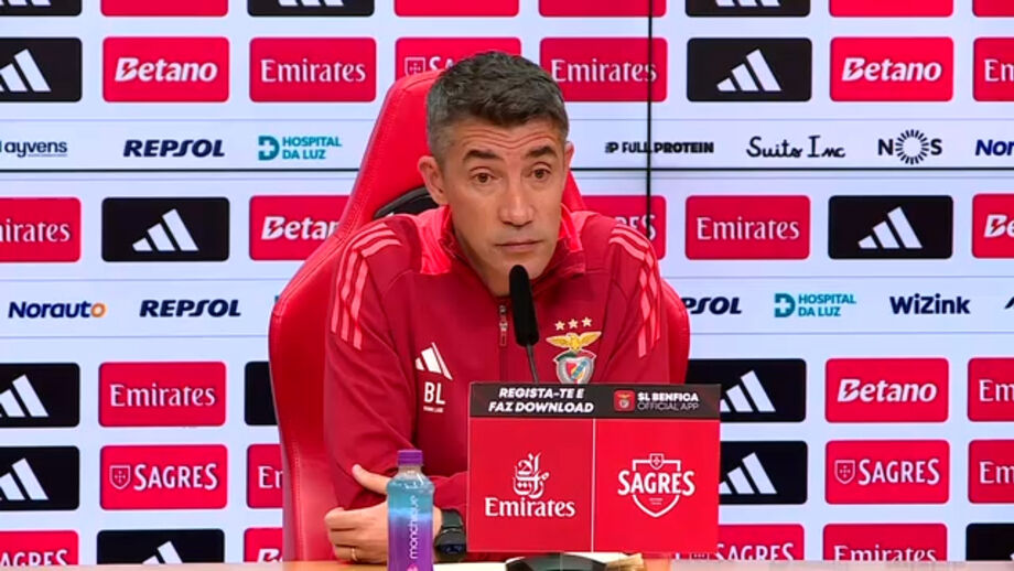 Treinador do Benfica na antevisão ao jogo com o Tirsense