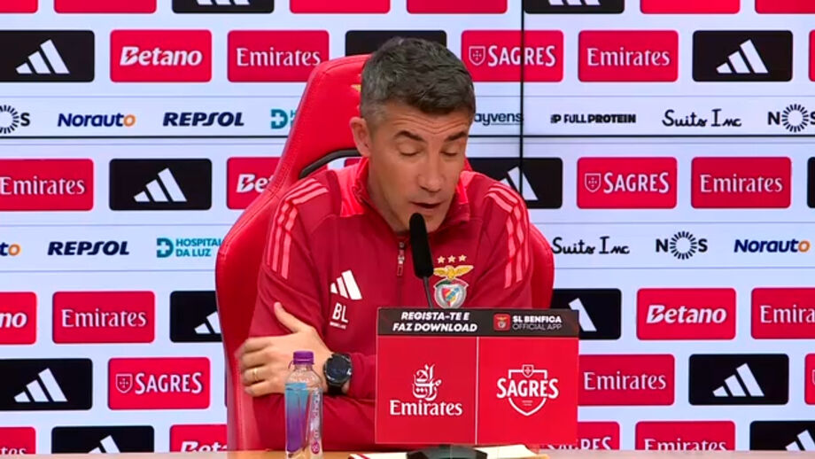 Treinador do Benfica diz que o foco está totalmente no jogo com o Tirsense