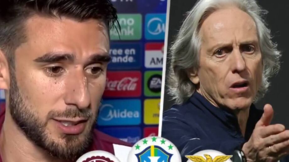 Argentino diz estar "muito agradecido" ao treinador português com quem trabalhou no Benfica