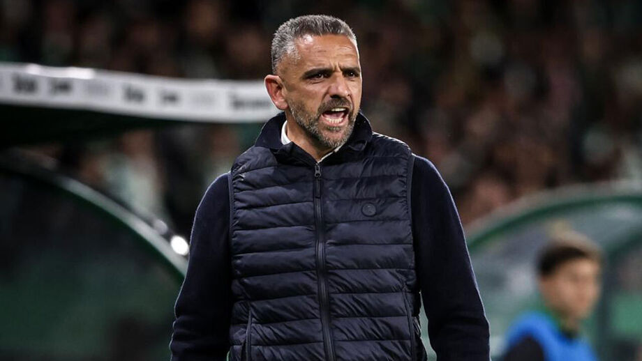 Rui Borges, treinador do Sporting