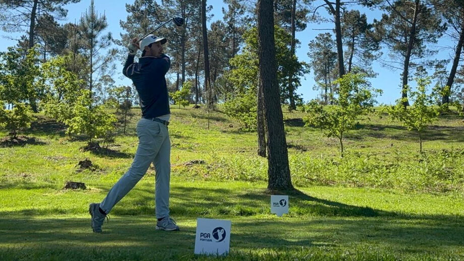 Tomás Melo Gouveia, um dos líderes após a 1.ª volta