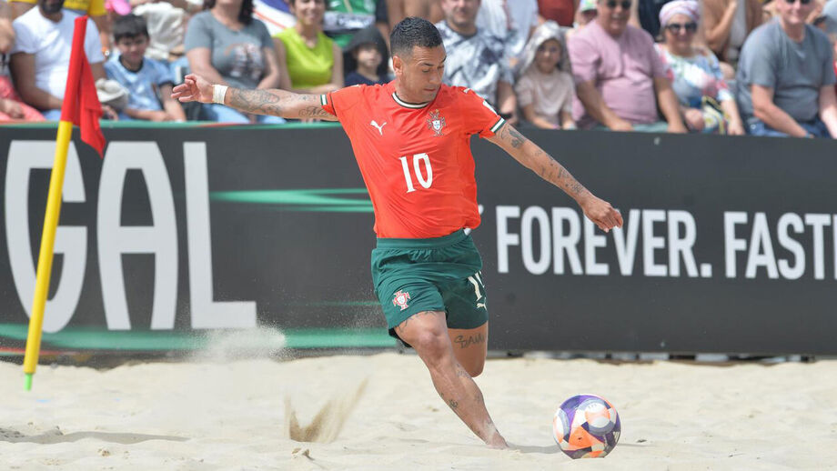 Bê Martins, internacional luso de futebol de praia