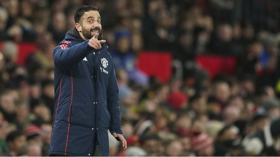 Ruben Amorim, treinador do Manchester United