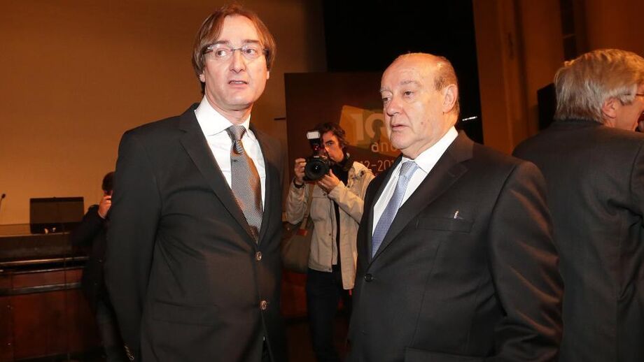 Pinto da Costa com o filho Alexandre