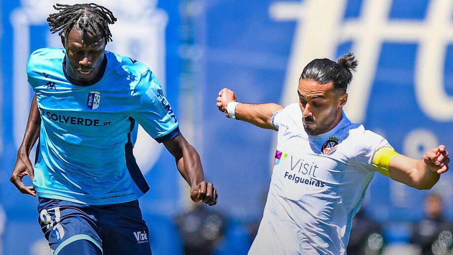 Vizela-Felgueiras, 1-1: empate caseiro pode ajudar Tondela na conquista da 2ª. Liga