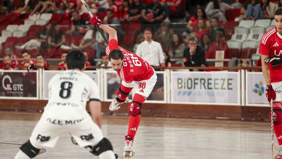 Benfica goleia Sanjoanense no Campeonato