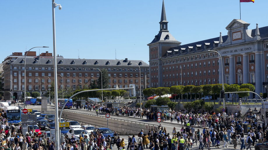 Apagão provoca o caos em Madrid