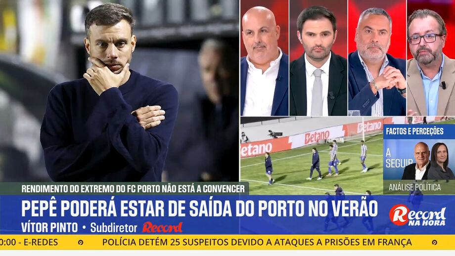 Subdiretor de Record sobre futuro do treinador do FC Porto