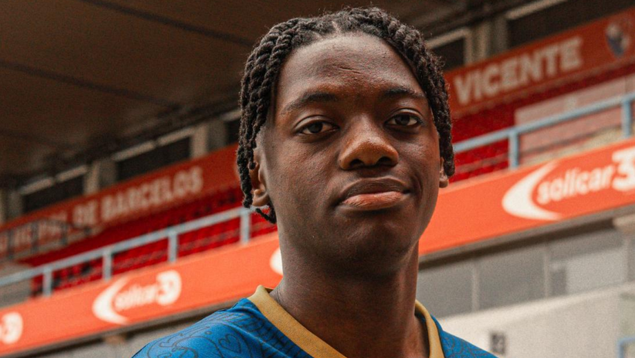 Jonathan Mutombo, jogador do Gil Vicente