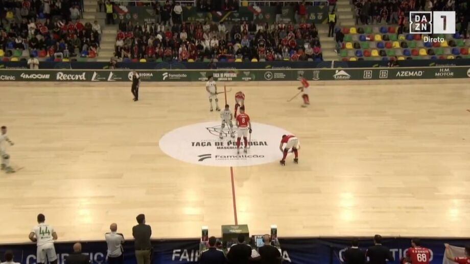 Leões ganharam por 4-2 e vão defrontar a Oliveirense na final desta quinta-feira