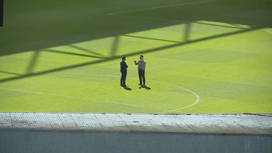 Saiba quem esteve com André Villas-Boas no relvado do Dragão na manhã desta segunda-feira