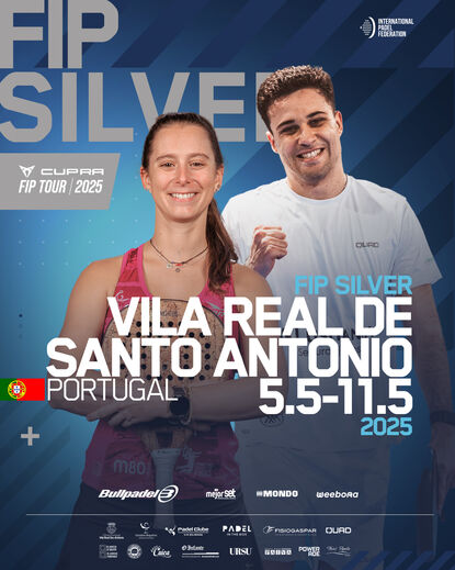 O cartaz do FIP Silver Vila Real de Santo António