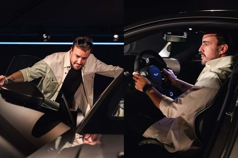 Fernando Alonso já tem um Aston Martin Valiant 