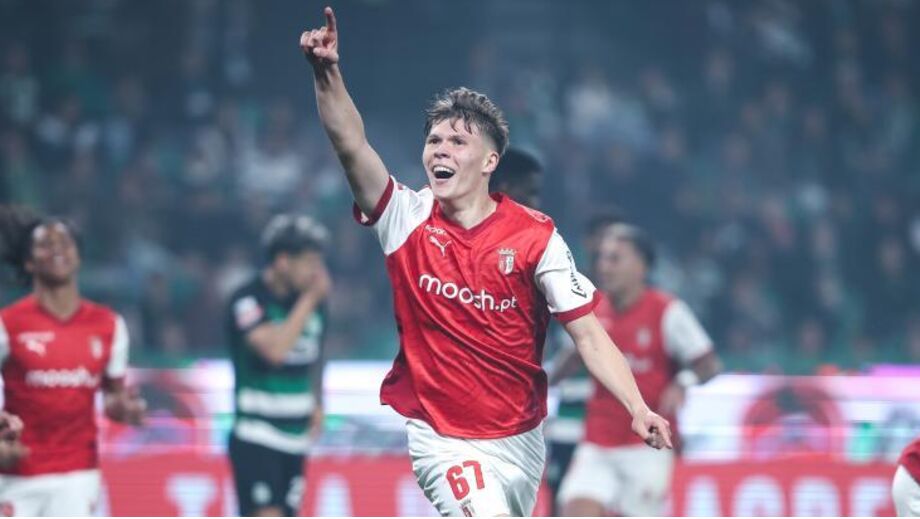 Afonso Patrão marcou golo ao Sporting, em Alvalade, em abril do ano passado