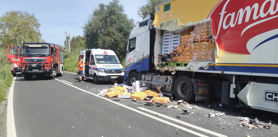 Acidente no Cartaxo