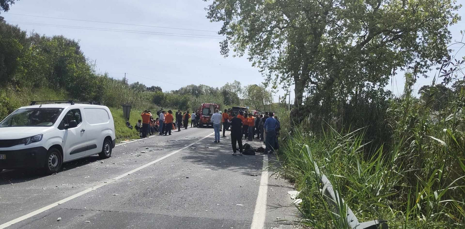 Acidente no Cartaxo
