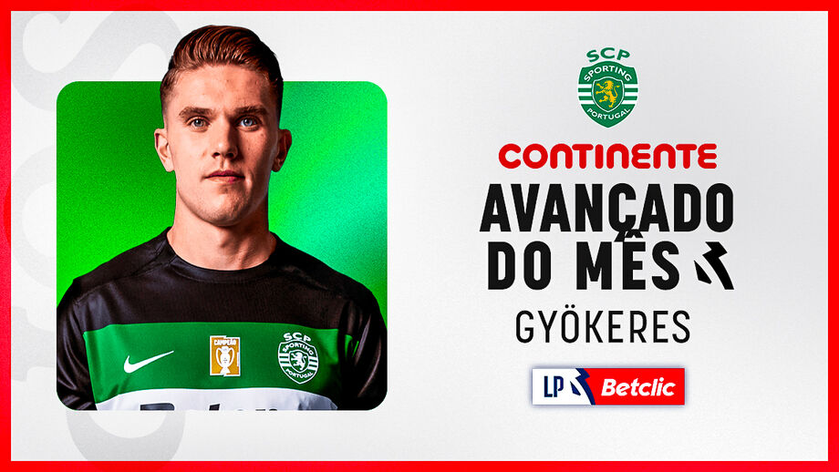 Gyokeres foi novamente distinguido