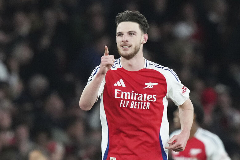 Rice brilhou forte diante do Real Madrid