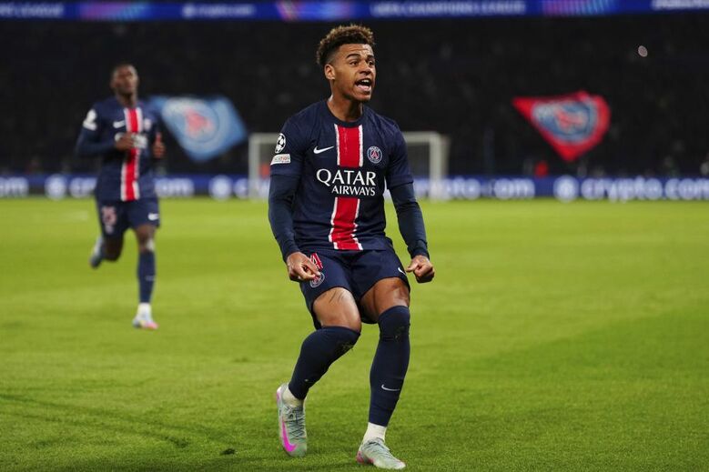 9.º Desire Doué (PSG), 94,1 milhões de euros