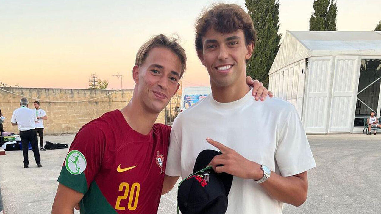 Hugo Félix e João Félix