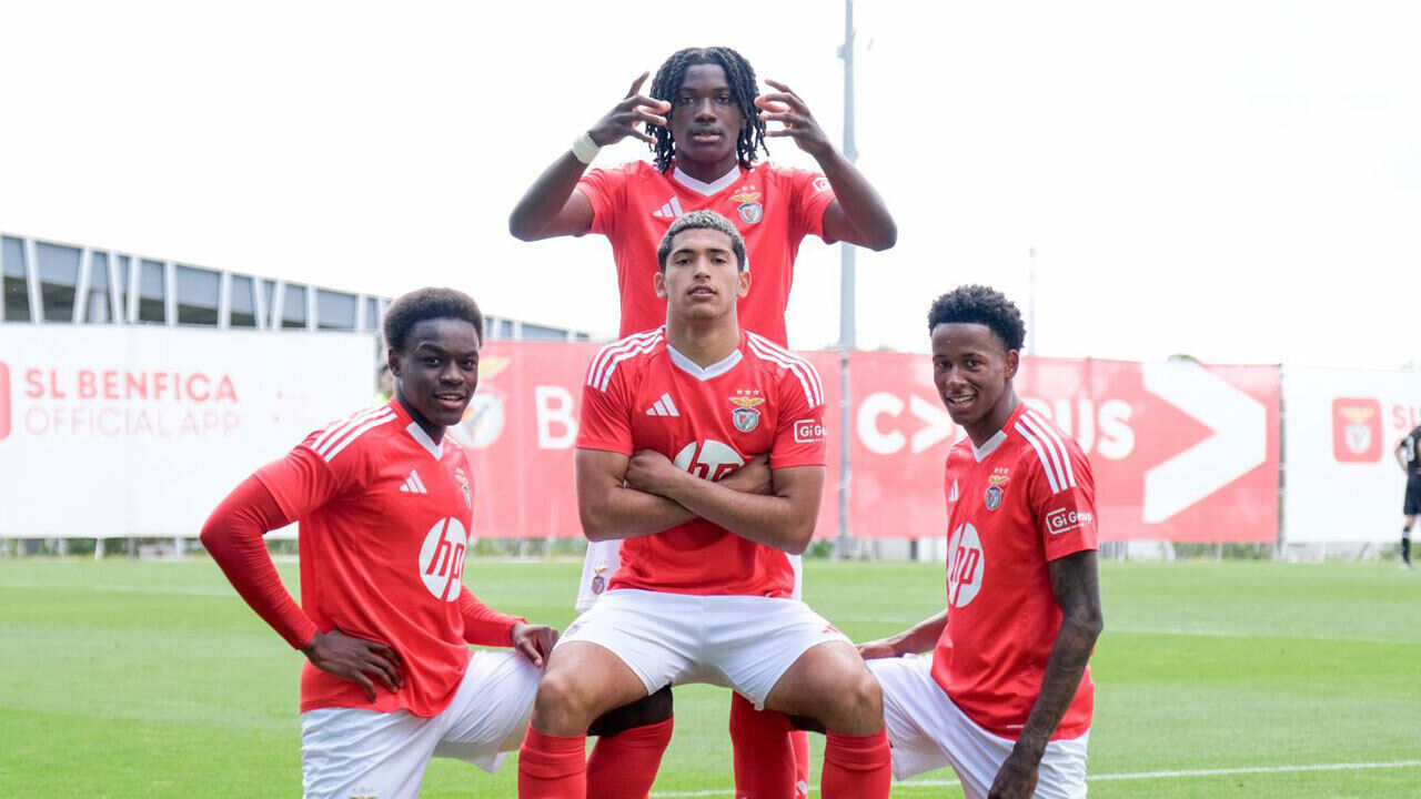 Equipa de juniores do Benfica