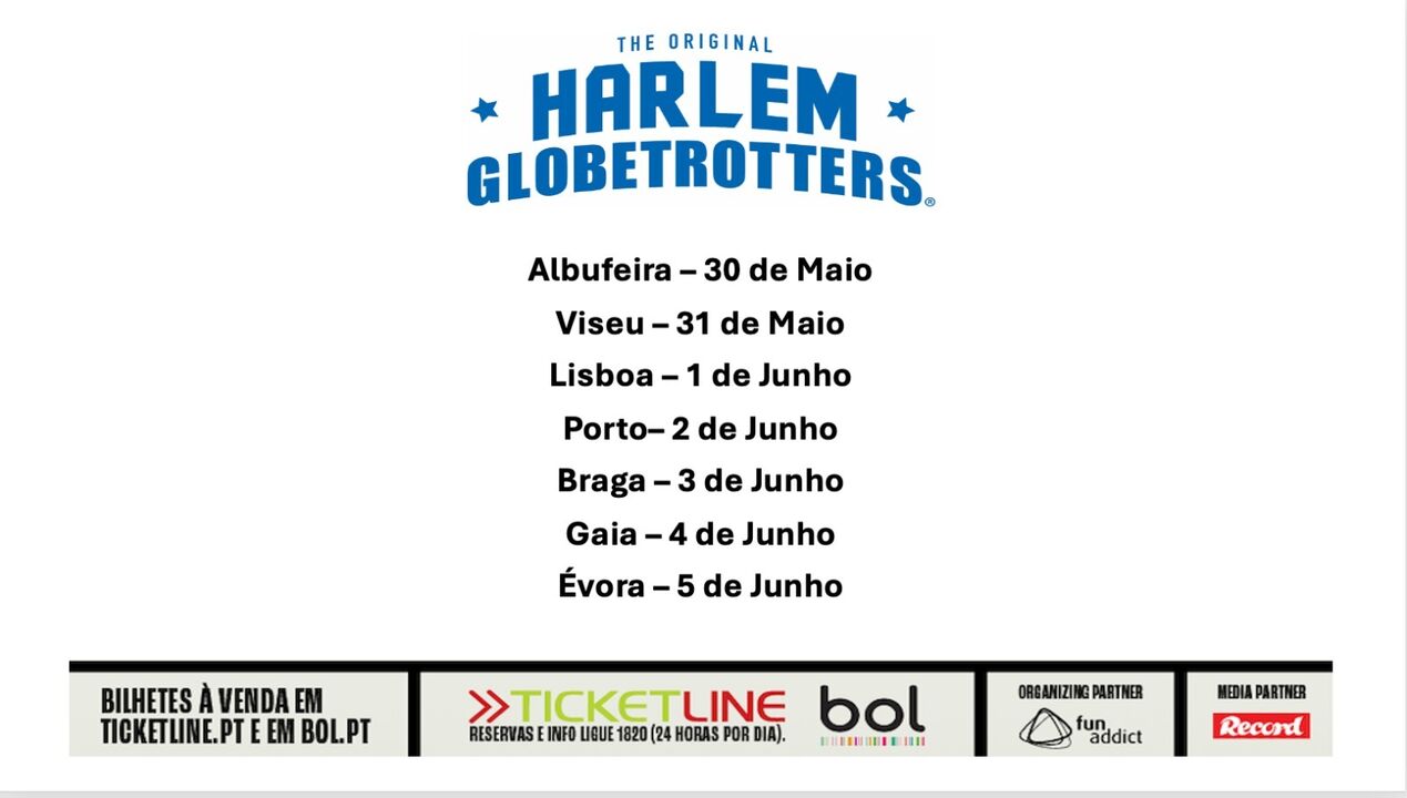 Calendário Globetrotters