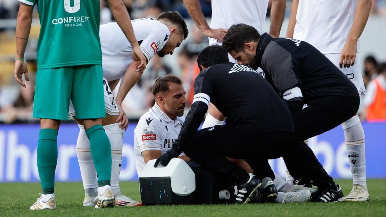 Samu lesionado V. Guimarães