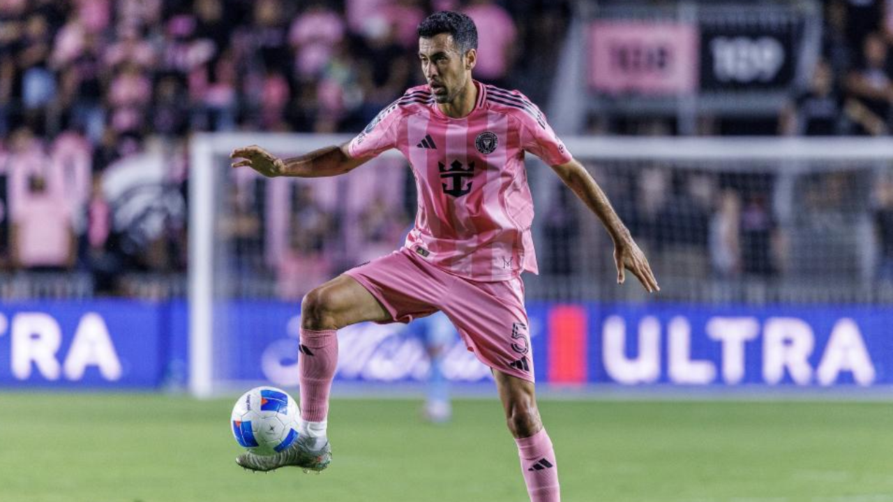 Sergio Busquets, jogador do Inter Miami