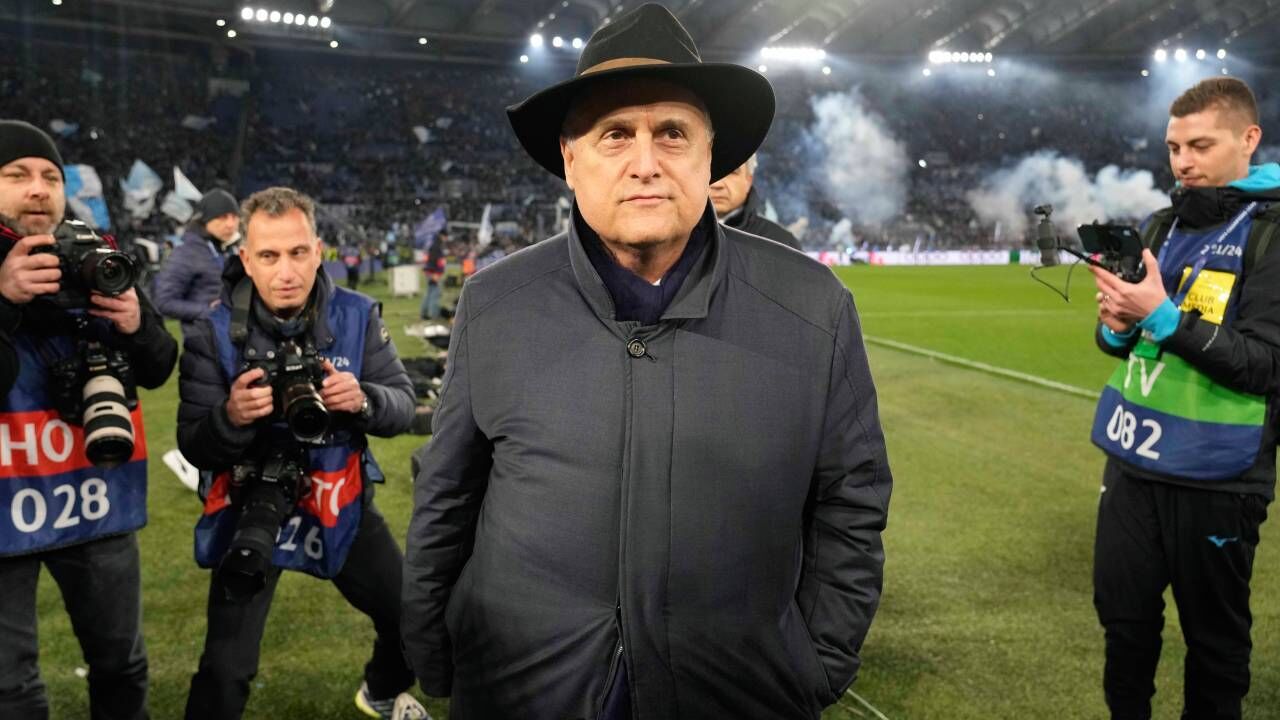 Claudio Lotito, presidente da Lazio