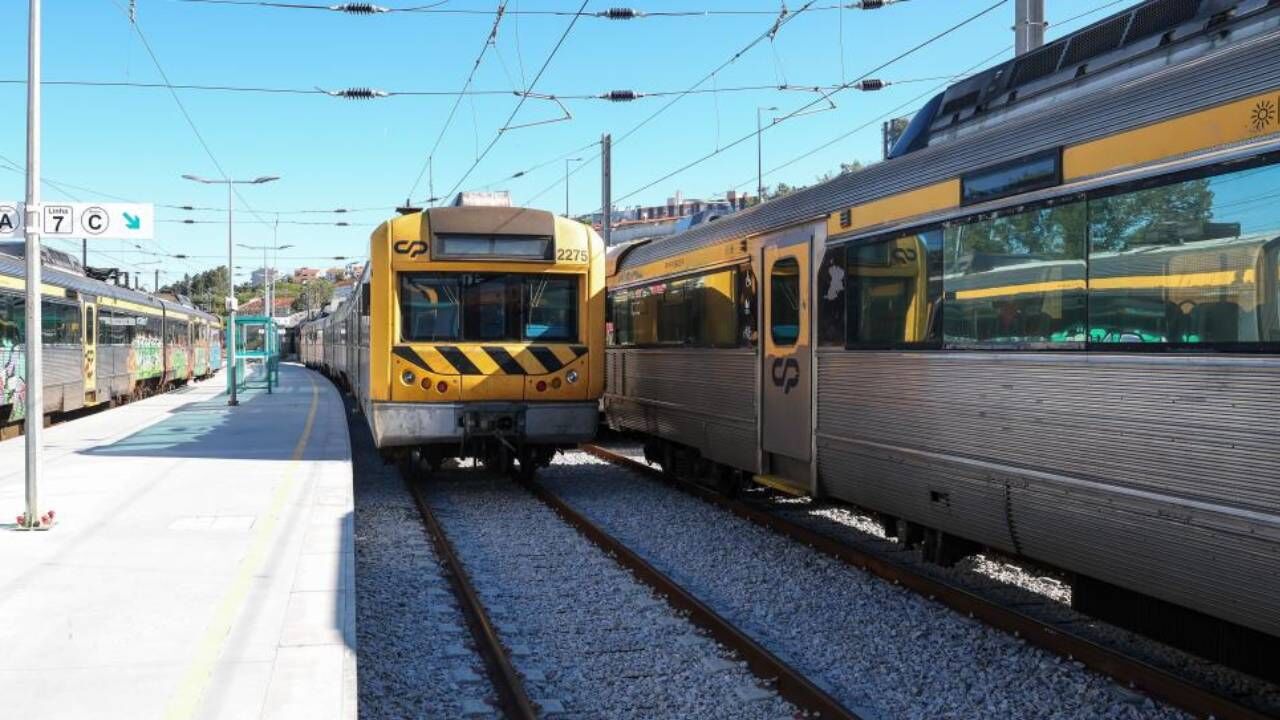 Trabalhadores dos comboios em greve