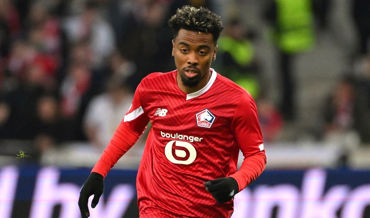 Angel Gomes em ação