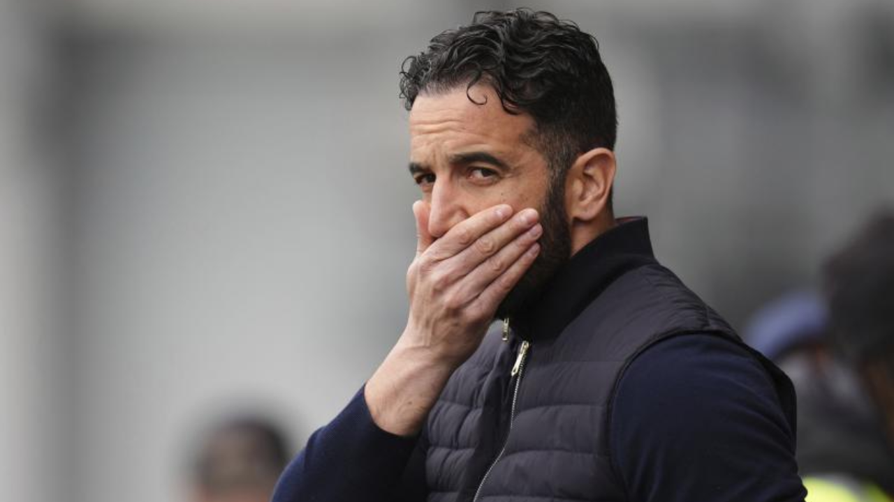 Ruben Amorim, treinador do Manchester United