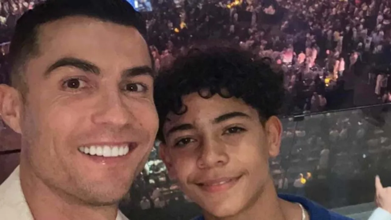 Cristiano Ronaldo e Cristianinho