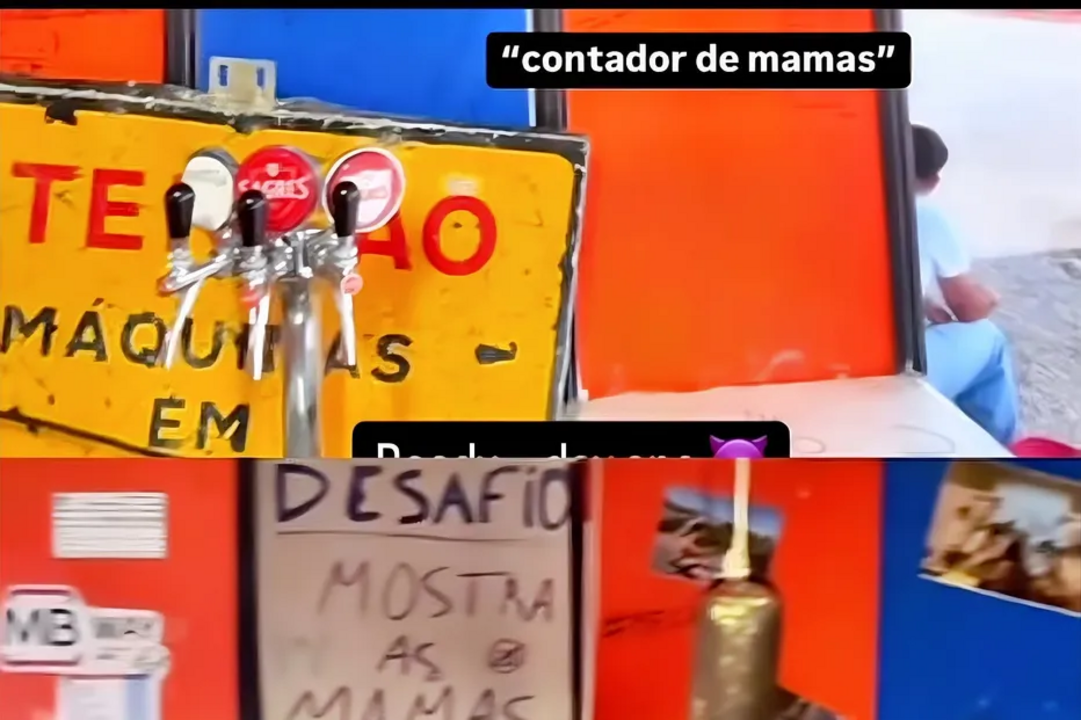 Cartazes e inscrições sexistas causam indignação