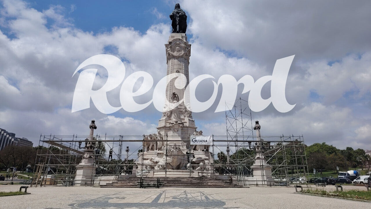 Operação Marquês de Pombal segue a todo o gás: Palco do campeão já começou a ser montado