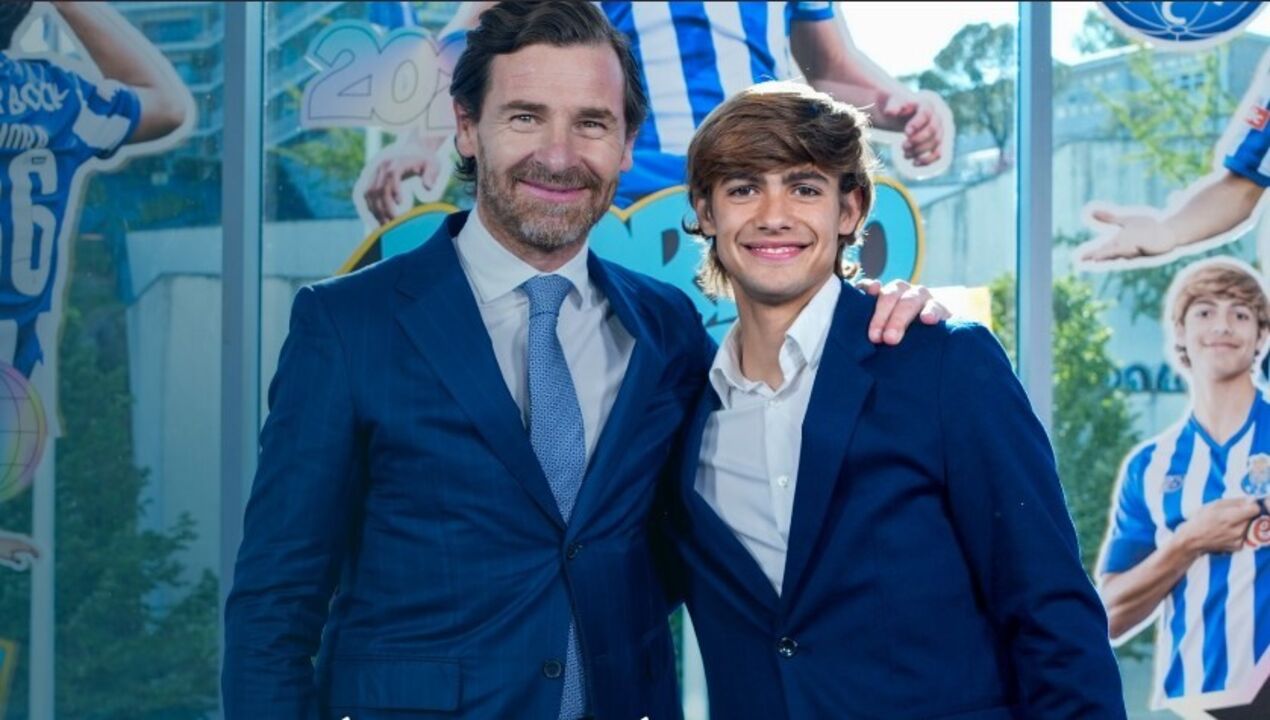 Villas-Boas com Rodrigo Mora