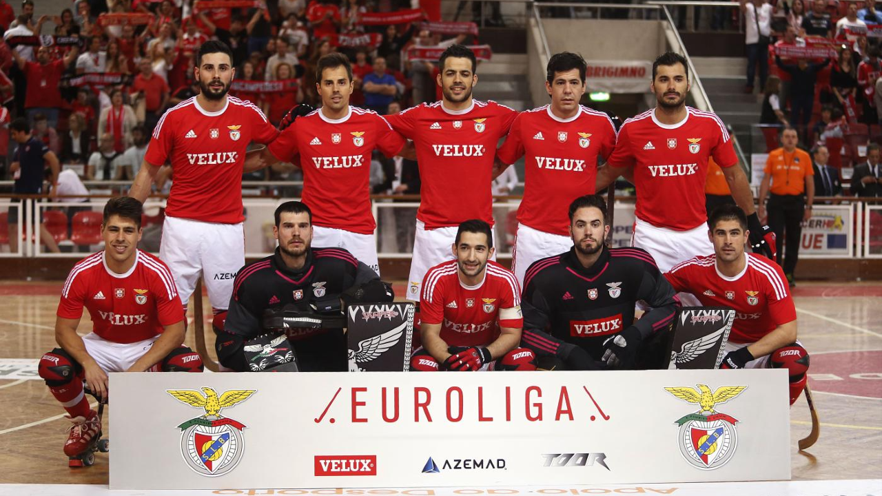 Plantel do Benfica que venceu a última Champions em 2016