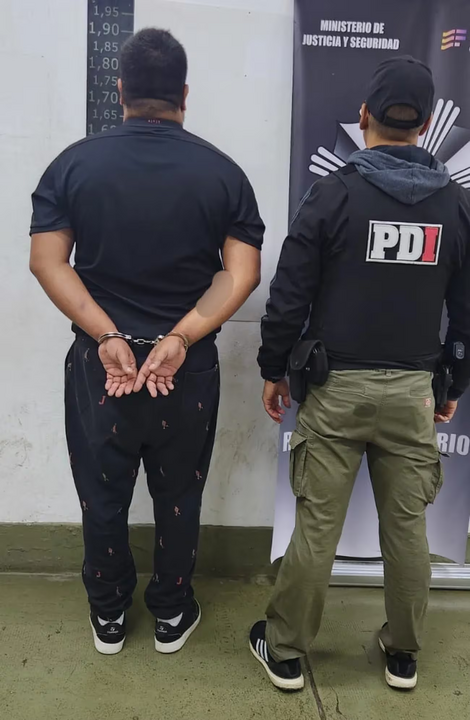 Suspeito detido em Rosario