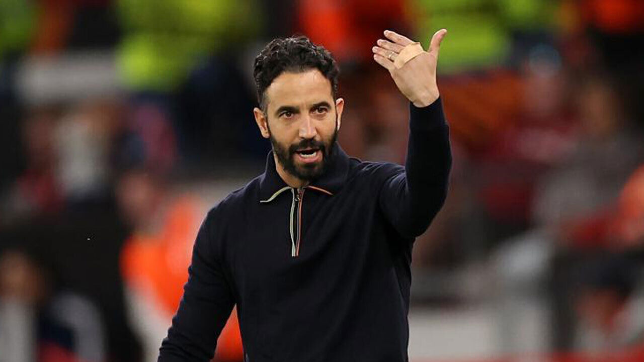 Ruben Amorim, treinador do Manchester United