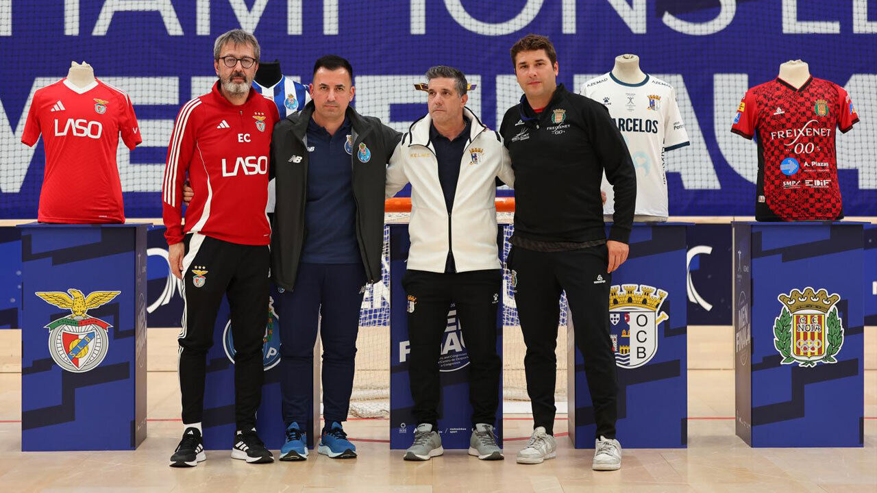 Edu Castro, Ricardo Ares, Rui Neto e Carlos Cortijo