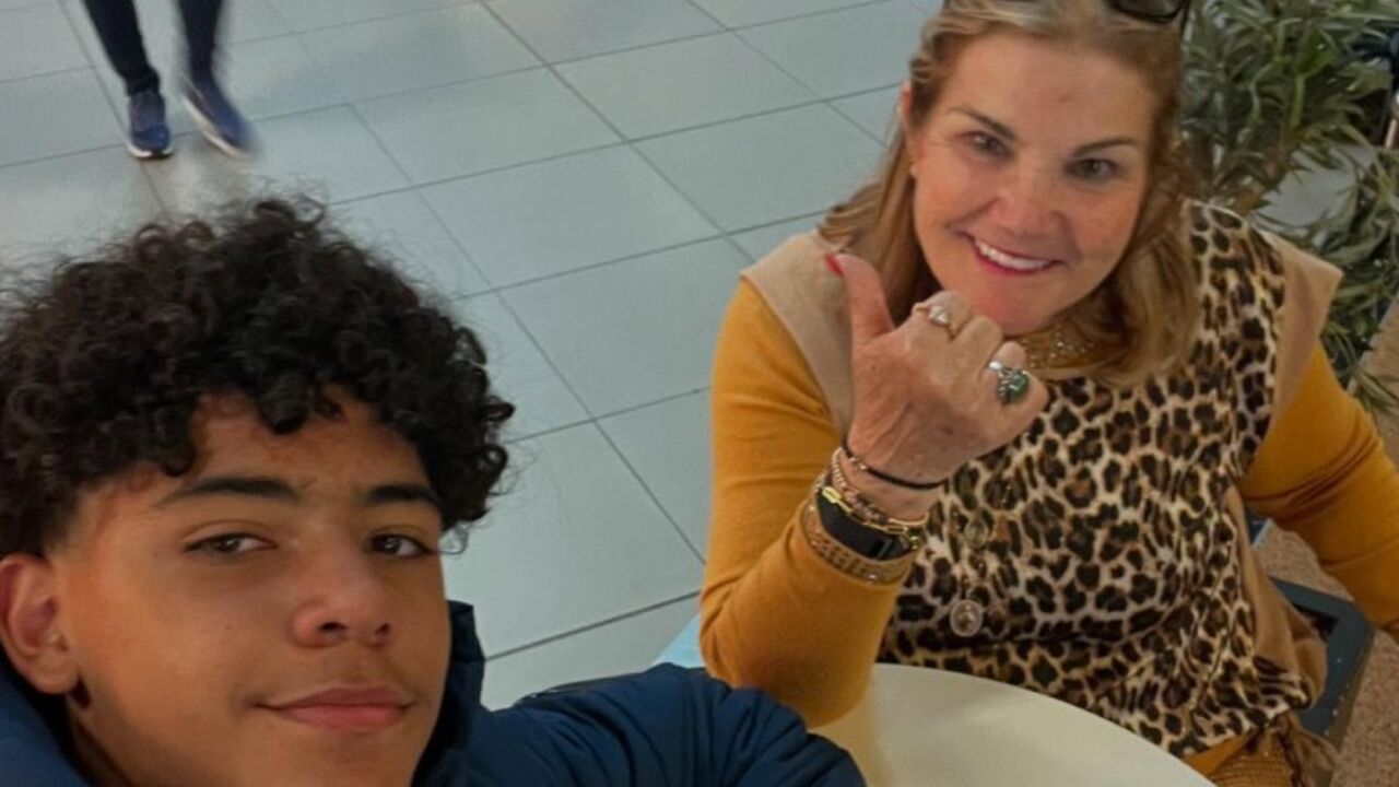Cristiano Ronaldo Jr. e Dolores Aveiro
