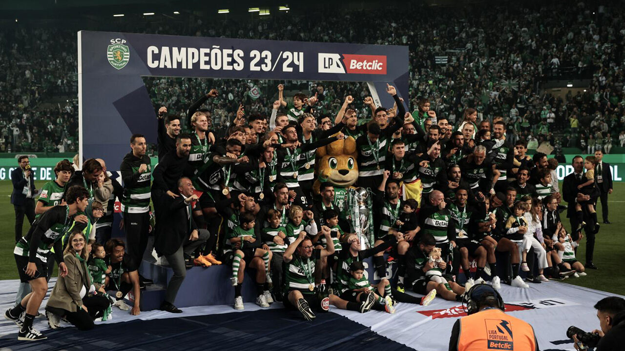 Sporting fecha a festa no ano passado