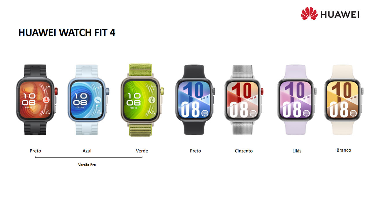 As 7 opções distintas (3 em versão Pro e 4 na versão 'normal')