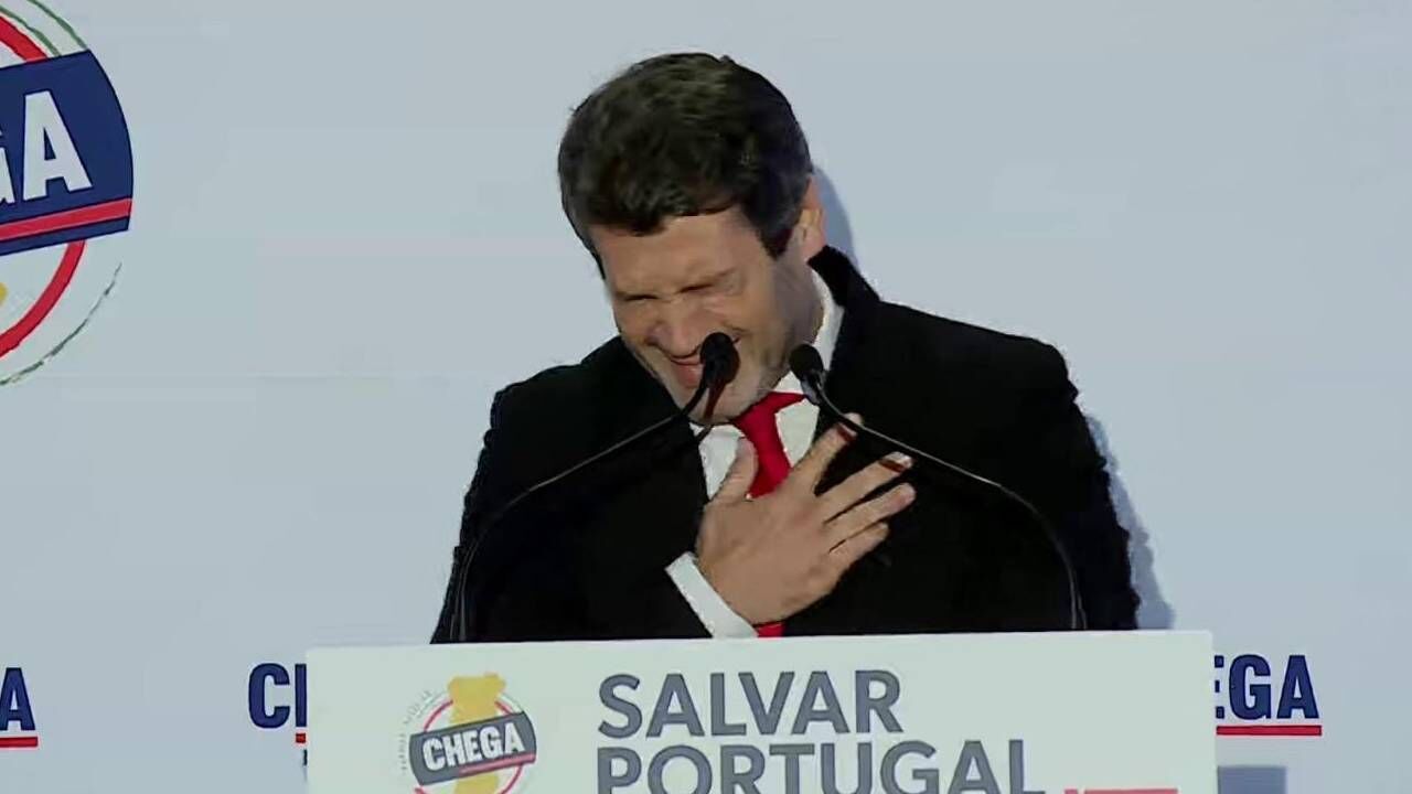 André Ventura sentiu-se mal em Tavira