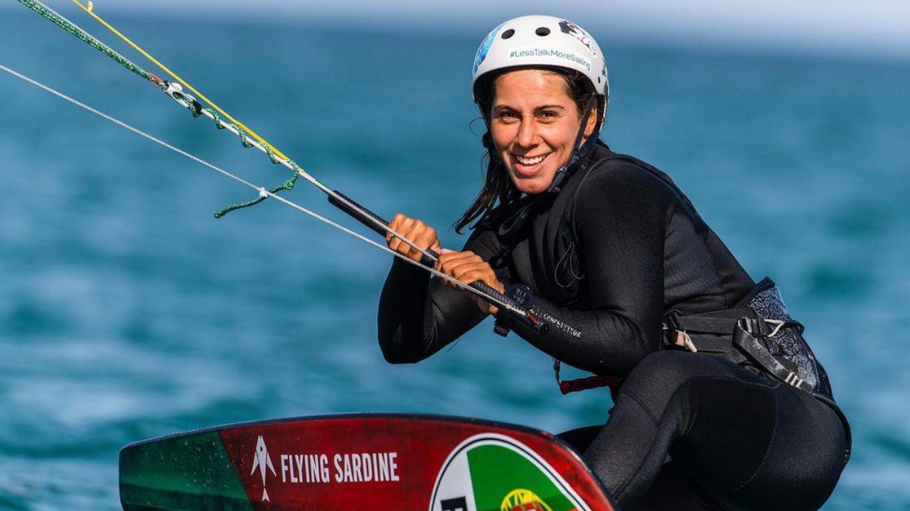 A velejadora olímpica Mafalda Pires de Lima