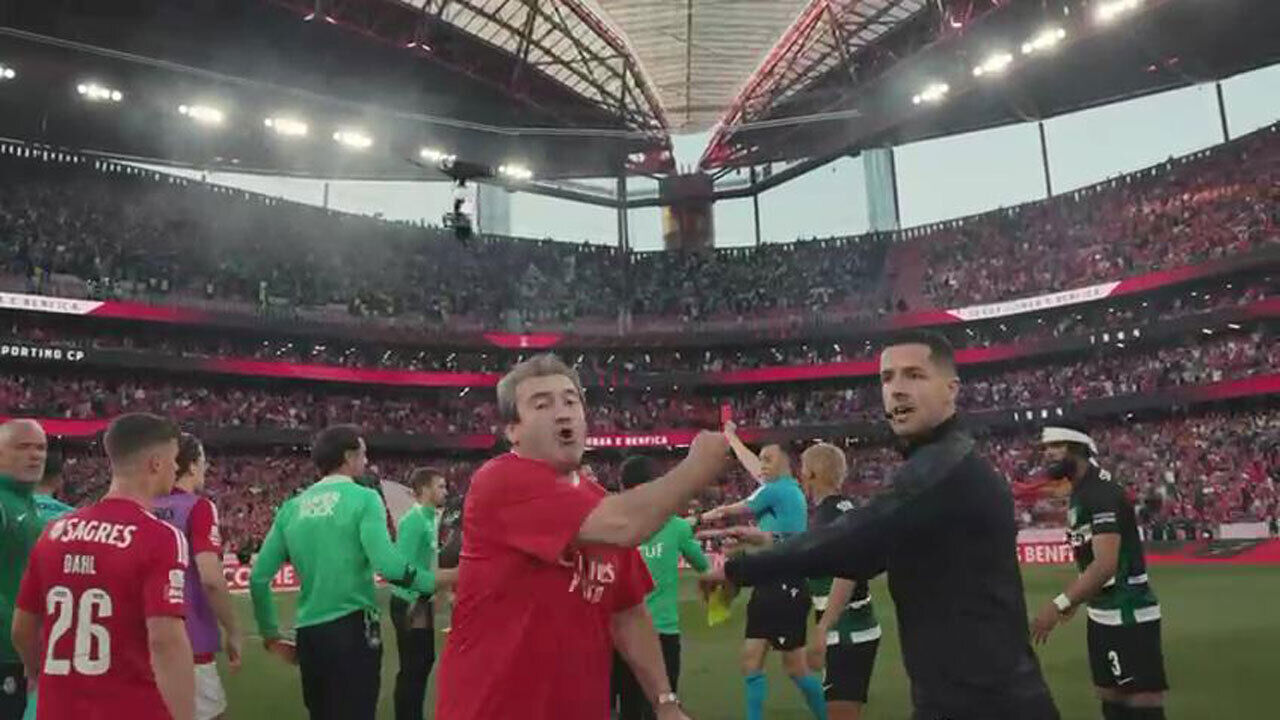 Alfredo Silva, adepto que invadiu o terreno de jogo após o Benfica-Sporting