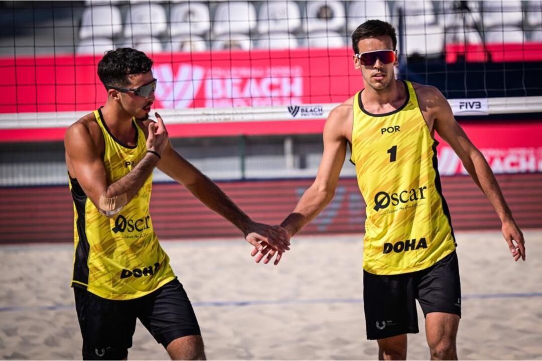 Pedrosa/Campos nos 'oitavos' do Challenge Xiamen de voleibol de praia