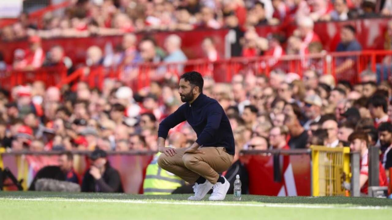 Ruben Amorim, treinador do Manchester United