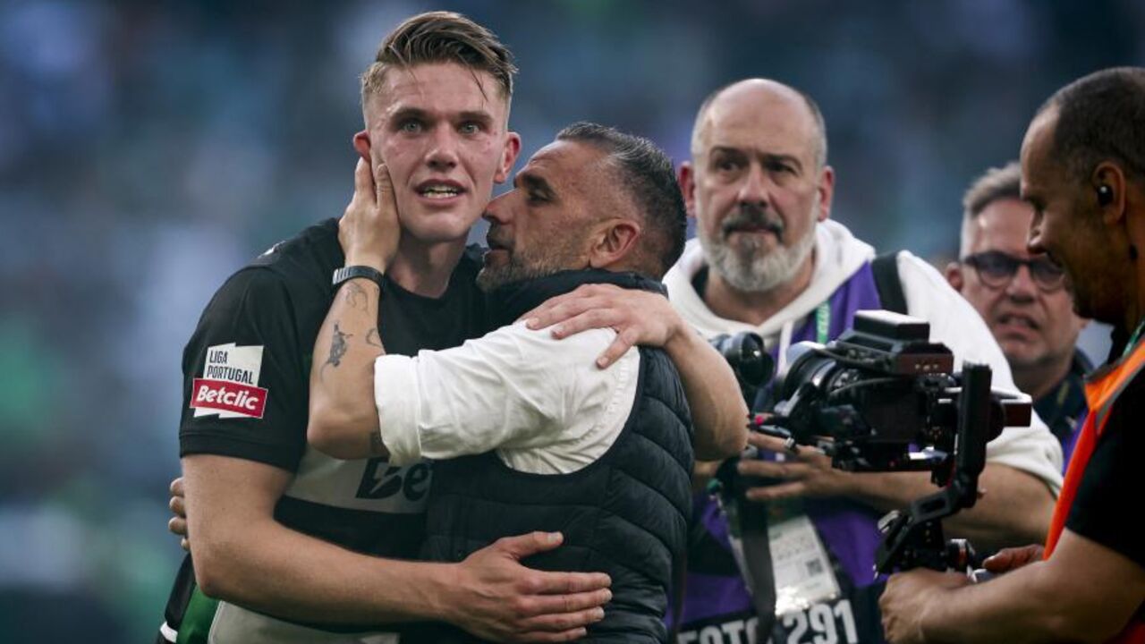 Gyökeres e Rui Borges